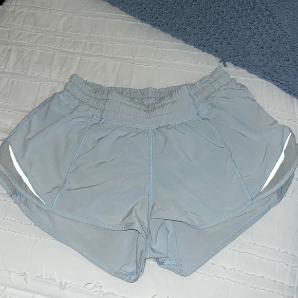 lululemon athletica Pants - Lulu lemon light blue athletic shorts